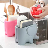 Elephant Cutlery Drainer Holder